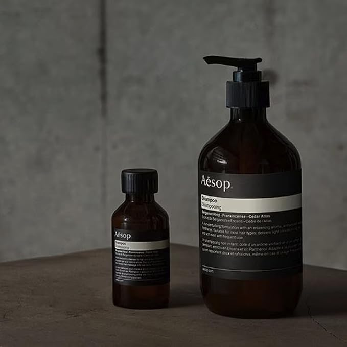 Aesop Shampoo | Soften Hair, Restore Shine | Bergamot Rind, Frankincense, Cedar Atlas | 16.9 oz / 500mL-VivaGrace Women