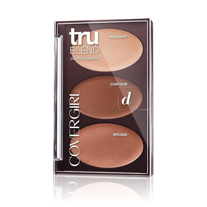 COVERGIRL Trublend Contour Palette Deep 0.28 Oz, 0.161 Pound (packaging may vary)-VivaGrace Women