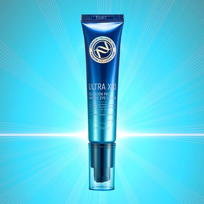 Enough Ultra X10 Collagen Pro Marine Eye Cream 1.01 fl oz (30ml) - Advanced Marine Collagen Care for Youthful Eyes-VivaGrace Women