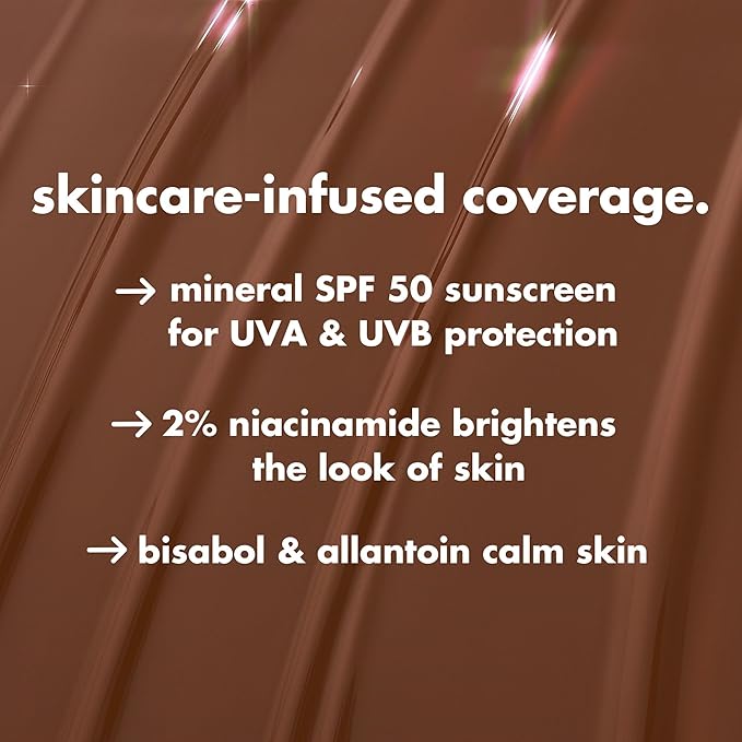 e.l.f. Halo Glow Skin Tint SPF 50, Tinted Moisturizer For Light, Buildable Coverage, Creates A Natural Glow, Vegan & Cruelty-Free, 11 Tan Warm-VivaGrace Women