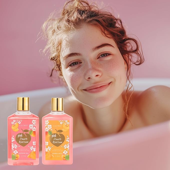 Mothers Day Gifts for Mom -20-Piece Luxury Bath & Body Gift Bath Gift Set for Women, Self Care Kit with Necklace, Diffuser & More | Perfect for Christmas, Birthday, Anniversary, Holiday Gift for Her-VivaGrace Women