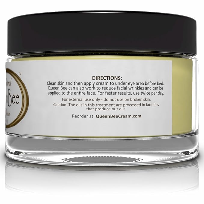Queen Bee Organic Under Eye Cream, 1 Ounce-VivaGrace Women