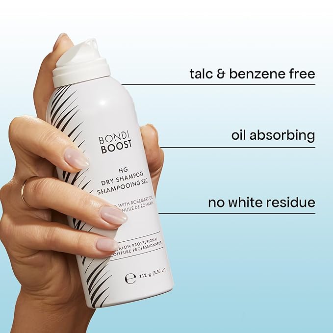 BONDIBOOST HG Dry Shampoo For Women & Men [3.95 oz] - Clinically Tested to Cleanse + Volumizes Hair, Refreshes + Protects & Strengthens Hair - Clean Formula with Rosemary - All Hair Types-VivaGrace Women