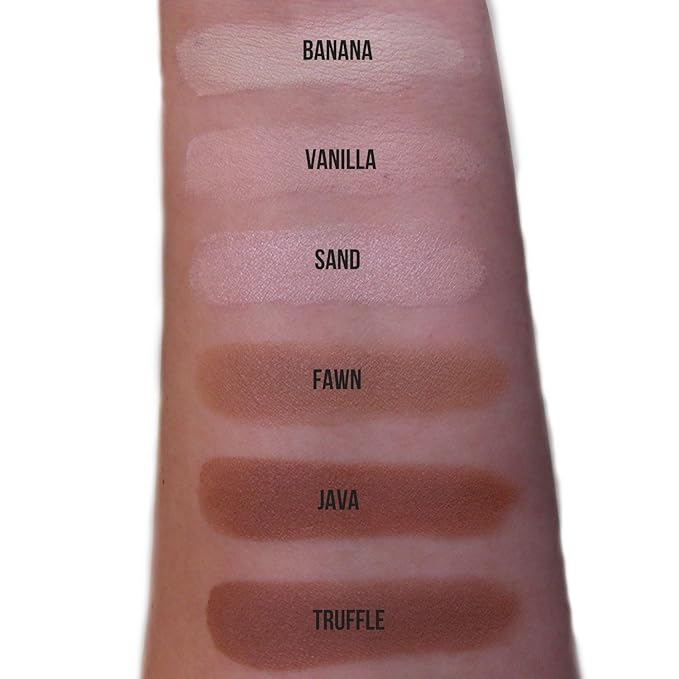 Banana Setting Highlighting Pressed Powder Makeup - Yellow Under Eye Concealer, Color Corrector, Contour Highlight Palette Refill Magnetic Pan 37mm, Professional Cosmetics, Paraben Gluten Cruelty Free-VivaGrace Women
