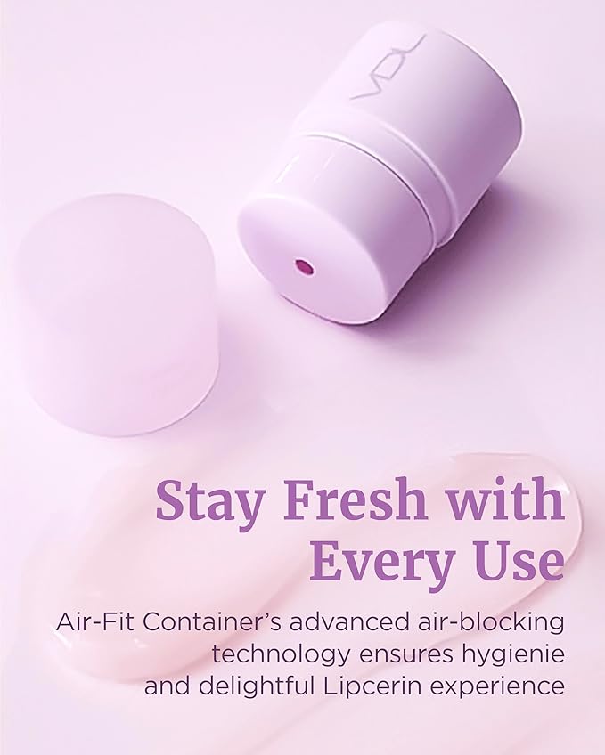 VDL Herbal Lipcerin (0.5fl oz) - Bergamot, Mallow Leaf, Sage. Long Term Moisturizing, Plumping, Conditioning Lip Gloss Balm. Korean Skin Care Sleeping Mask for Dry, Chapped Lips.-VivaGrace Women