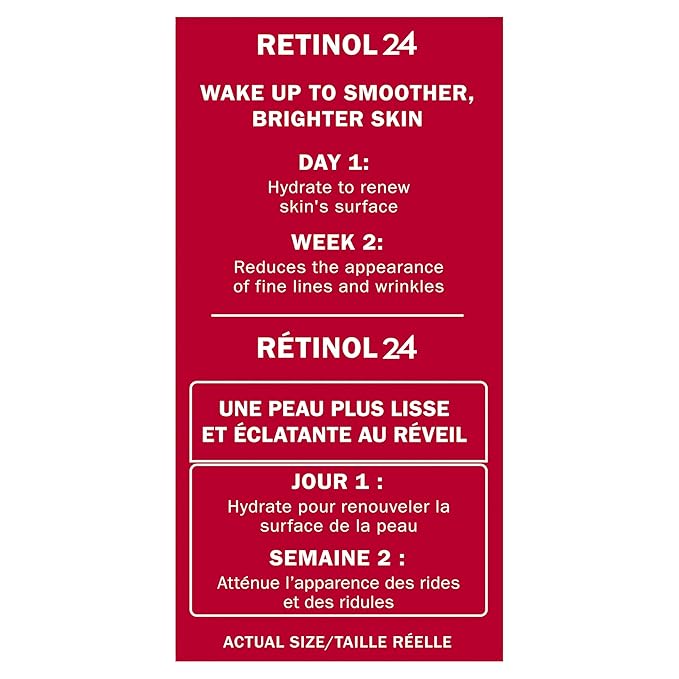 Olay Retinol 24 Face Moisturizer, Anti-Aging Night Cream for Women, Trial Size, Fragrance-Free, Non Greasy - Anti-Wrinkle, Smooth Fine Lines, Tightening Skin Care - Peptides, Glycerin, 0.5 Oz-VivaGrace Women