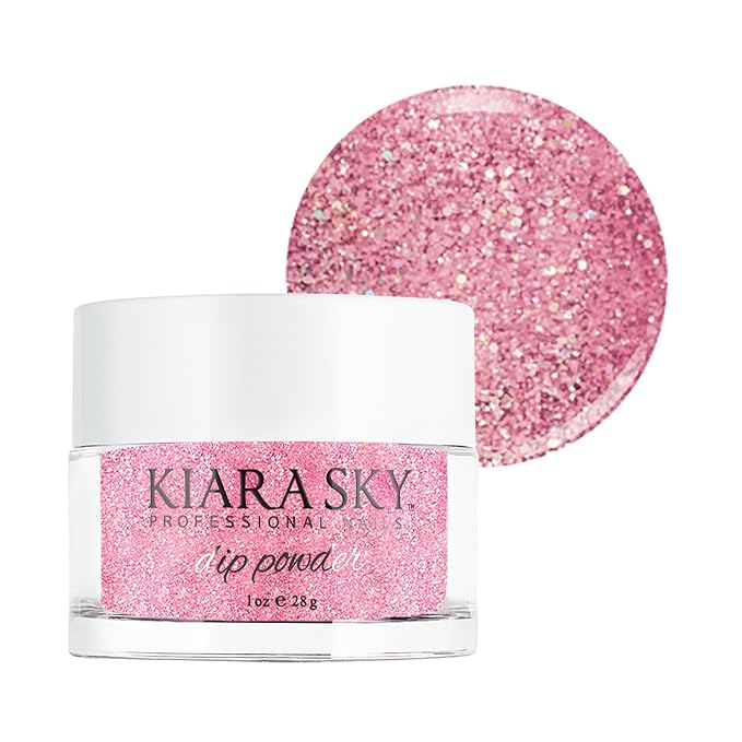Kiara Sky Long Lasting Nail Dip Powder Pink Tones 1 oz, Milan-VivaGrace Women