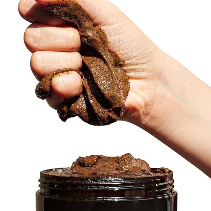 COBA'S DAUGHTER Robusta Coffee Body Scrub| Exfoliating for Cellulite and Stretch Marks, KP Bump Eraser, Strawberry Legs,Underarm | Matcha & Shea Butter | Safe for pregnancy | Vegan Beauty (10.6 Oz)-VivaGrace Women