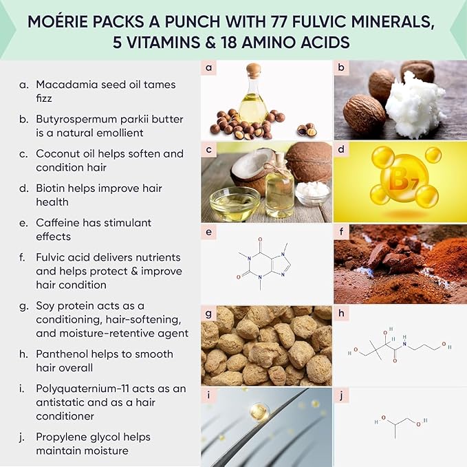 Moerie Hair Growth & Repair Mask - Restorative, Vegan-Friendly Treatment for Longer, Thicker, Fuller Hair - 100ml-VivaGrace Women