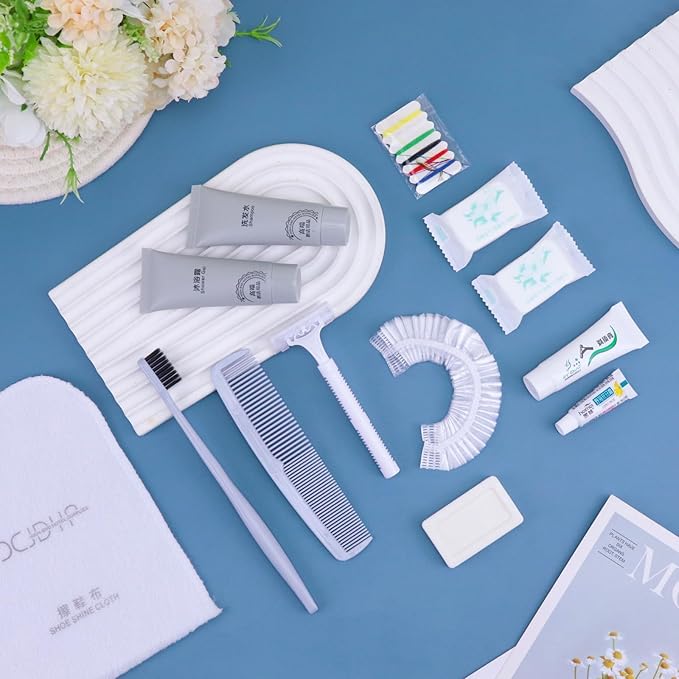 Hygiene Kit, Hygiene Kit Bulk, The Travel Hygiene Kit Is Fully Equipped, Individually Packed, Easy To Carry, Convenience Kits Suitable For Hotel, Home, Camping, Travel (PACK-12)-VivaGrace Women