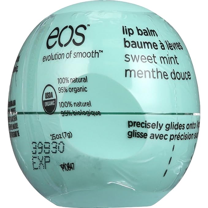 Eos Swt Mnt Sphere Srnk L Size 0.25o Eos Sweet Mint Sphere Shrinkwrap Lipbalm 0.25oz-VivaGrace Women