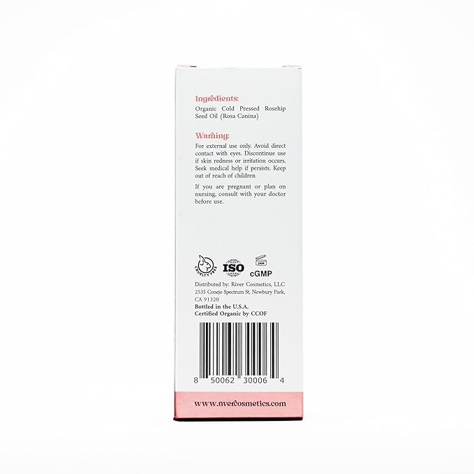 Organic Rosehip Oil, Cold Pressed Rosehip Oil for Face, Skin Care, Gua Sha, and Hair Care, USDA Certified Organic 100% Pure, Hexane Free, 4 Fl Oz.-VivaGrace Women
