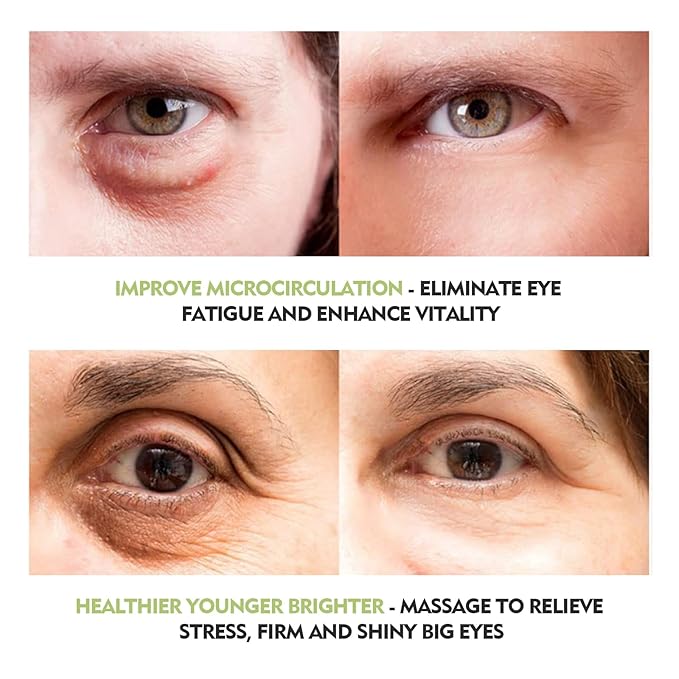 Retinol Eye Stick Anti Aging Eye Cream For Dark Circles and Puffiness, Fade Fine Lines and Firm Skin, Under Eye Balm Glow, Brightening Stick for Daily Anti-wrinkle Cream-VivaGrace Women