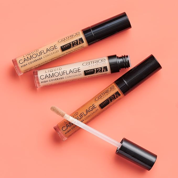Catrice | Liquid Camouflage High Coverage Concealer | Ultra Long Lasting Concealer | Oil & Paraben Free | Cruelty Free (005 | Light Natural)-VivaGrace Women