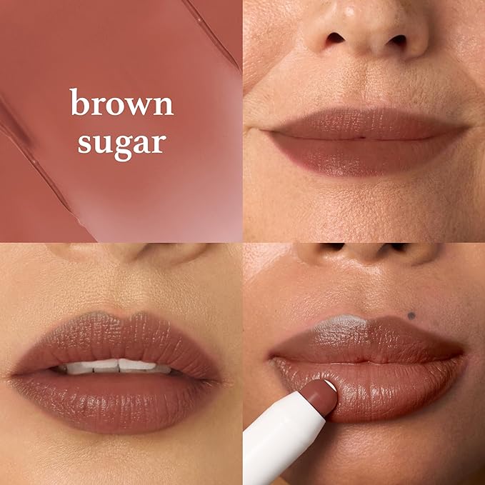 Julep It's Balm: Tinted Lip Balm + Buildable Lip Color - Brown Sugar - Natural Gloss Finish - Hydrating Vitamin E Core - Vegan-VivaGrace Women