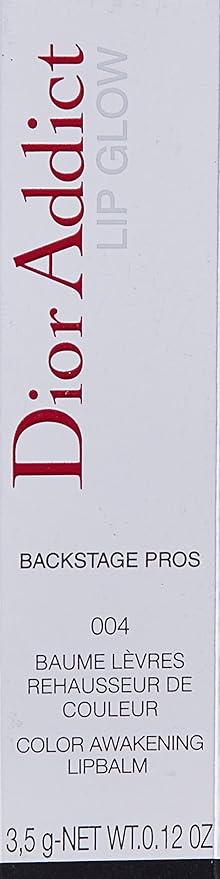 Dior Christian Dior Addict Glow Color Awakening Lip Balm SPF 10, No. 004 Coral, 0.12 Ounce-VivaGrace Women