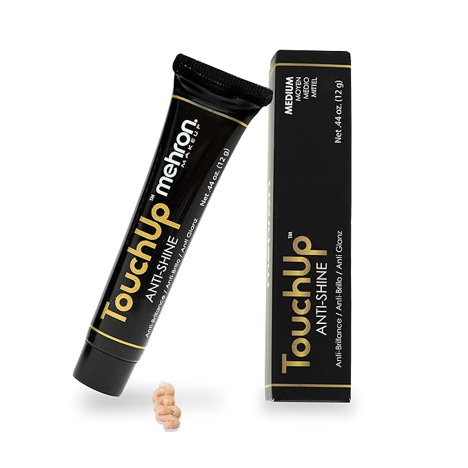 Mehron Makeup TouchUp Anti-Shine Gel | Matte Primer Face Makeup | Finishing and Primer Gel (Medium Tint)-VivaGrace Women
