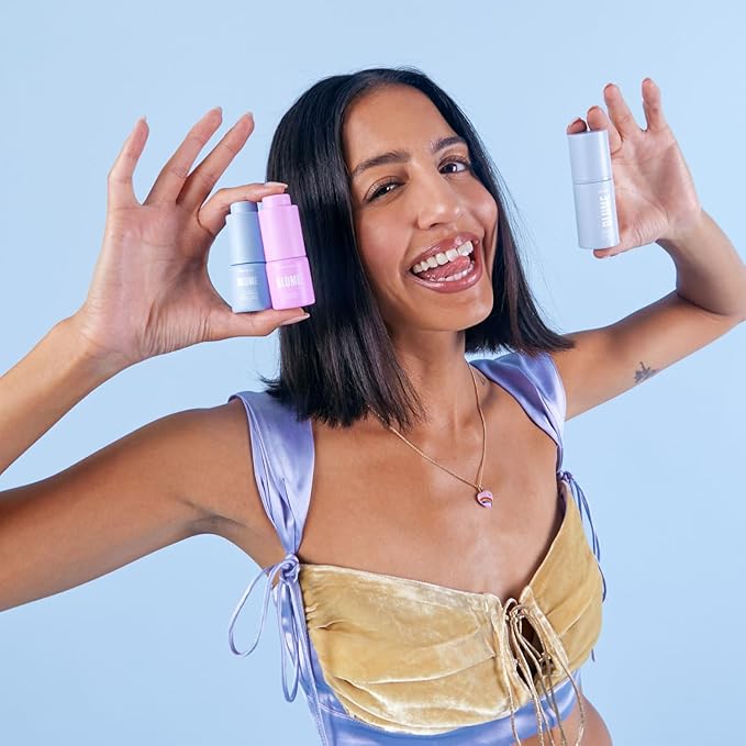 Blume Babies Travel Size Skincare - Skincare Gift Set Includes Meltdown Acne Oil, Milky Fade Dark Spots Serum, and Meltdown Gel Cream Face Moisturizer for Acne and Blemish Prevention (3 Count)-VivaGrace Women