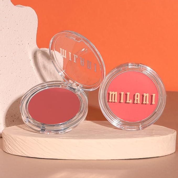 Milani Cheek Kiss Cream Blush- Cream to Gel Blush for Cheek and Lip Tint-VivaGrace Women
