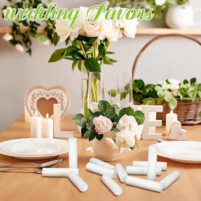 Demissle 150 Pcs Unlabeled Lip Balm Bulk Chapped Stick Blank Mini Lip Balm Gifts Moisturizing Lip Balms Favors for Women Homeless Wedding Bridal Shower Favors Baby Shower Guests Favors(Cherry)-VivaGrace Women