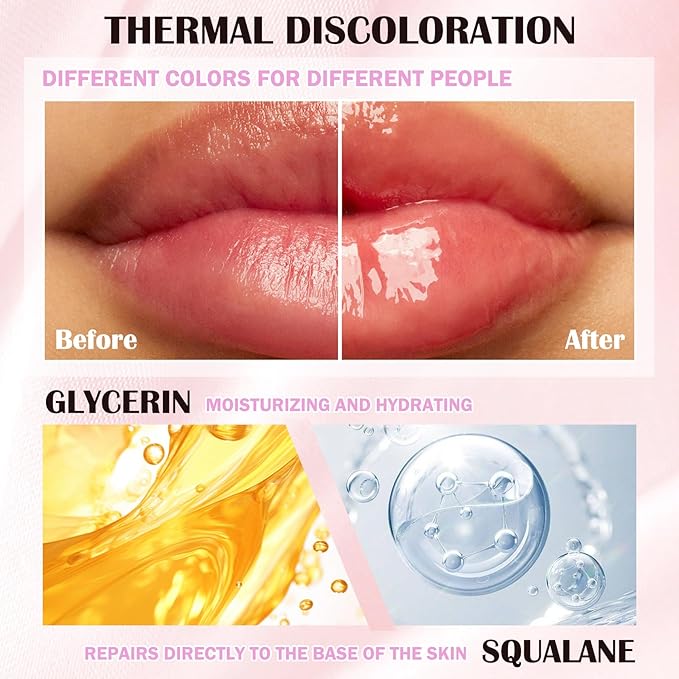 Color Changing Blush,Glitter Color Changing Blusher for Cheeks,Waterproof Lightweight Ph Blush Glossy Makeup,Moisturizing Long Lasting Multi Use Shiny Cheek Face Blush Gel for Women-VivaGrace Women