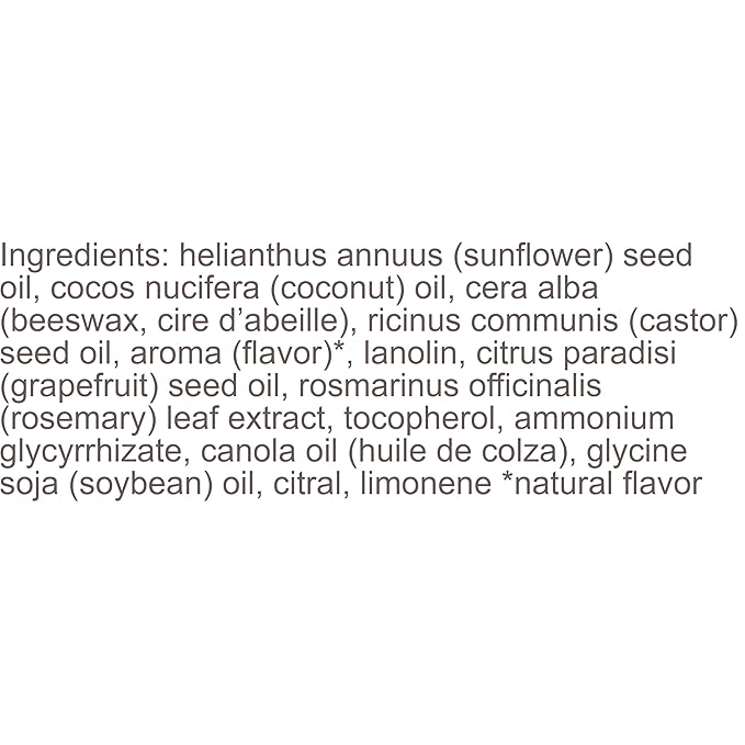 Burt's Bees 100% Natural Moisturizing Lip Balm, Pink Grapefruit with Beeswax & Fruit Extracts, 1 Tube-VivaGrace Women