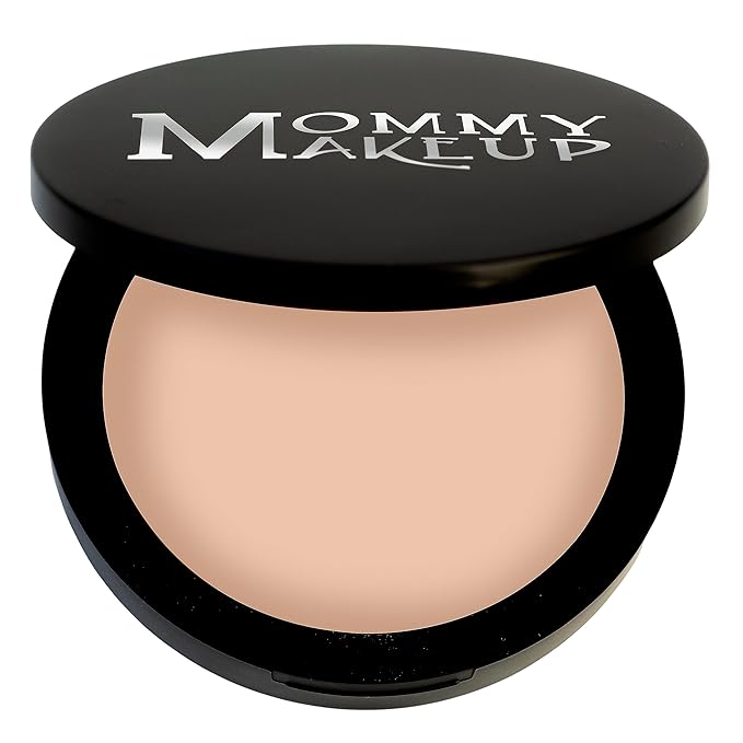 Mineral Dual Powder in Due Date (Medium) | 4-in-1 Pressed Mineral Foundation with SPF 15 for Flawless Glow & Soft Looking Skin | Oil Free, Talc Free, Gluten Free | 0.45 Oz | by Mommy Makeup-VivaGrace Women