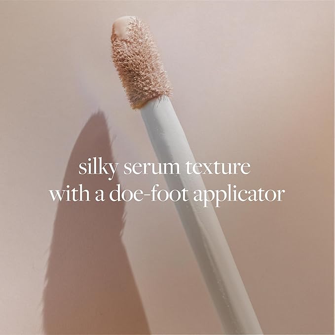 FLOWER BEAUTY By Drew Barrymore Get Real Serum Concealer - Brightens Skin + Blurs Blemishes - Hydrating Serum- Almond-VivaGrace Women