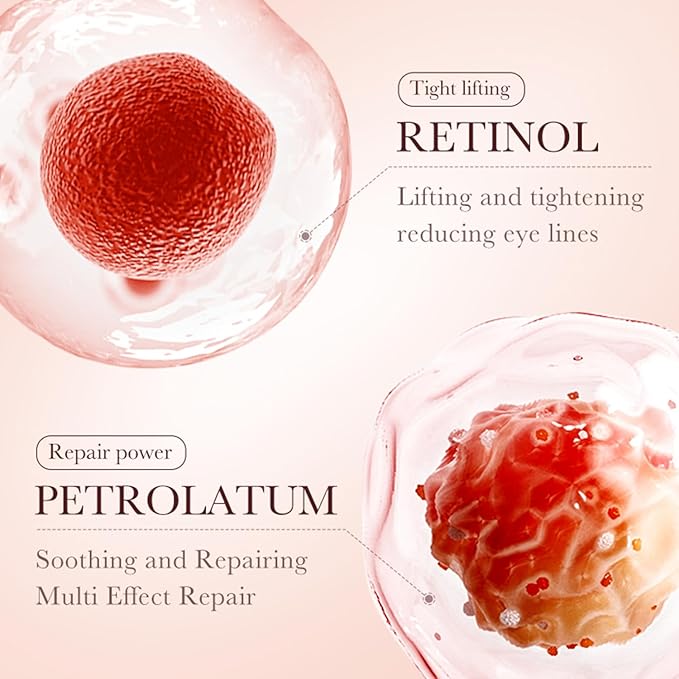 Retinol Eye Cream Stick for Dark Circles Under Eye Treatment, Puffiness and Bags - Firming & Hydrating Eye Cream for Anti-Aging Results in 3-4 Weeks-VivaGrace Women