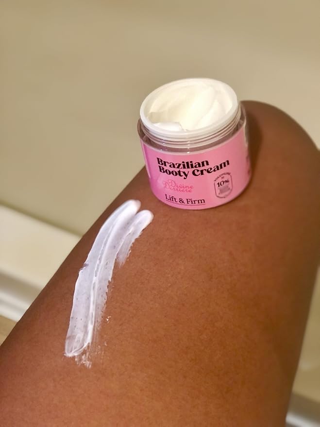 Divine Derriere Brazilian Body Butter Cream, Lift and Firm Body Cream with Volufiline Helps Reduce the Appearance of Cellulite for a Lifted and Firm-looking Derriere, Bum Bum Cream, 50ml-VivaGrace Women