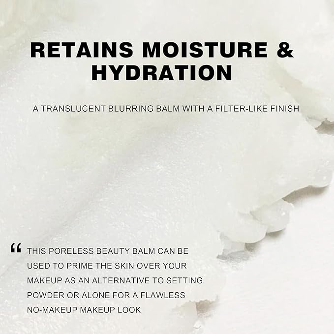 Beauty Poreless Setting Powder, Two Color Cream Translucent Lightweight Oil Control No Sebum Loose Face Powder,Waterproof&Long-Lasting Natural Matte Primer,Makes Skin Downy-VivaGrace Women