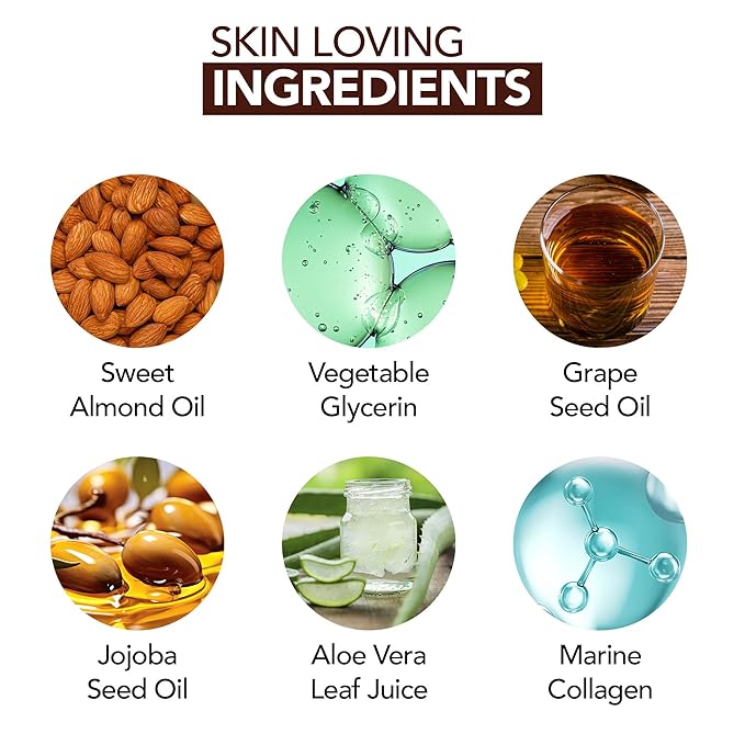 MAJESTIC PURE Himalayan Pink Salt Body Scrub with Collagen and Sweet Almond Oil | Exfoliating Scrub for Skin Care, Stretch Marks, Acne, Cellulite | 10 oz-VivaGrace Women