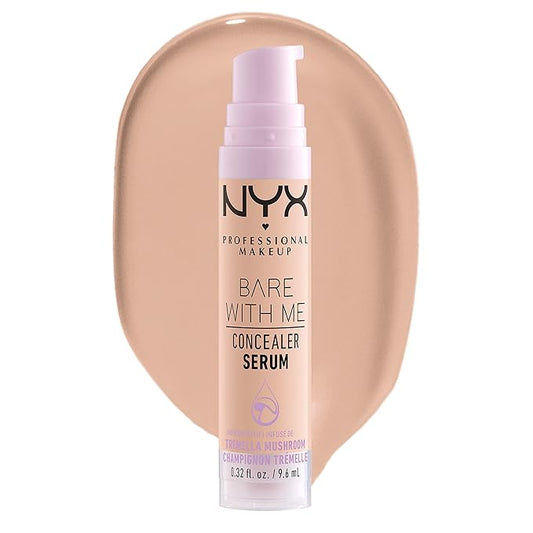 NYX PROFESSIONAL MAKEUP Bare With Me Concealer Serum, Up To 24Hr Hydration - Light-VivaGrace Women