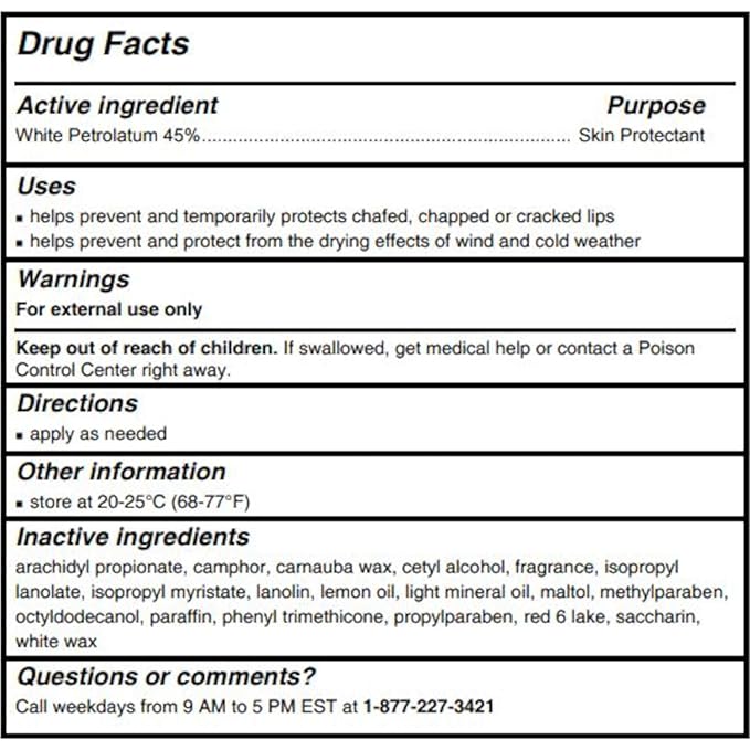 Chapstick Lip Balm-Classic Strawberry 3 Pack-VivaGrace Women