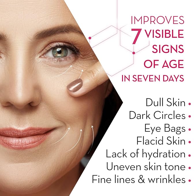 Cicatricure Eye Cream for Face: 7-in-7 Anti-Wrinkle, Peptides & Vitamins Reduce 7 Aging Signs in 7 Days, Hydrating, Oil-Free, 1oz-VivaGrace Women