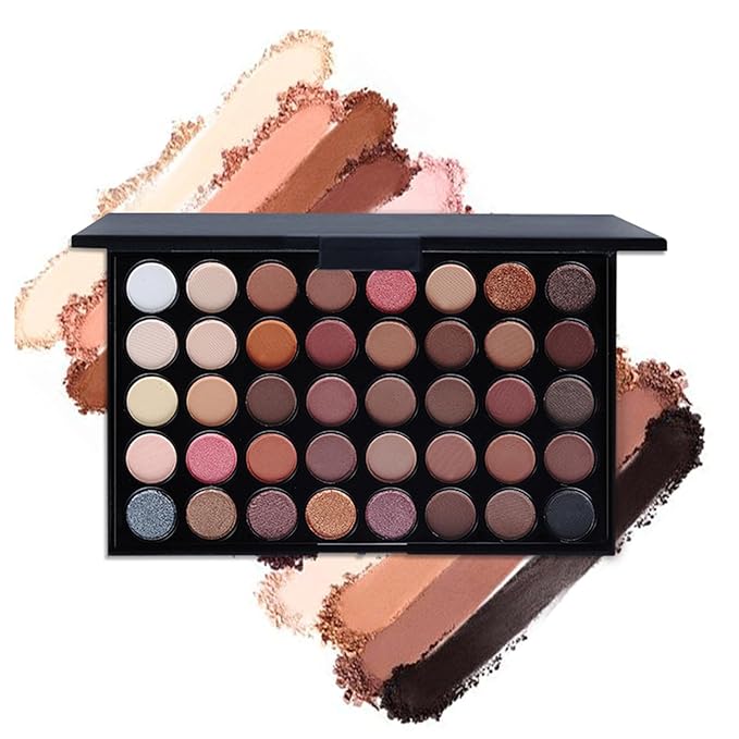 Makeup Kit All-in-one Girls Makeup Gift Set for Women Full Starter Cosmetics Kit, Include Eye Brushes Set, Eyeshadow Palette, Eyebrow Pencil, Mascara, Eyeliner Pencil-VivaGrace Women