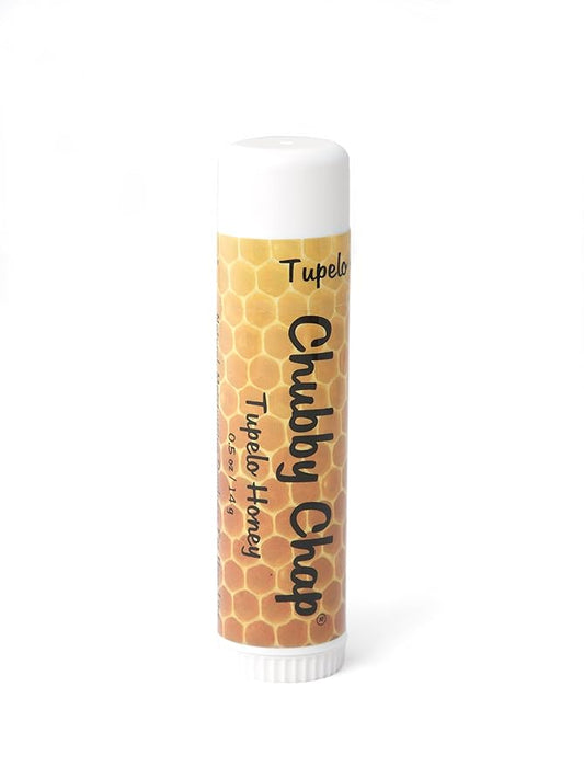 Chubby Chapstick - One (1x) Large Jumbo Chapstick Natural Chapstick - .5 Ounce Lip Balm (Tupelo Honey)-VivaGrace Women