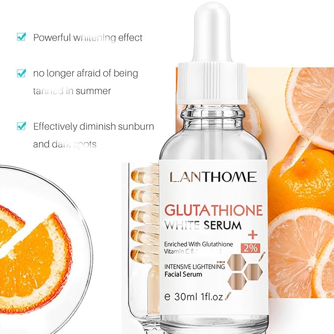 Glutathione Skincare Set, Complete Skin Care Routine Includes Glutathione Cream, Toner, Face Wash & Glutathione Face Serum, Anti-Aging Skincare Set For Women, Tight, Anti-Aging, Radiant-VivaGrace Women
