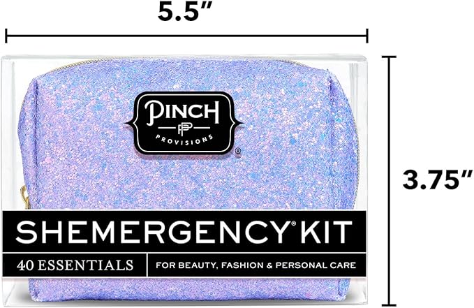 Pinch Provisions Shemergency Kit for Her, 40 Emergency Essential Items, Compact, Multi-Functional Pouch, Gift for Women, Birthday, Bachelorette Parties, and More!-VivaGrace Women