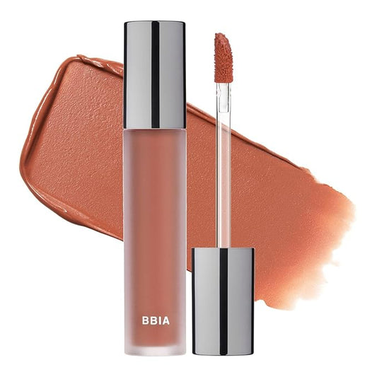BBIA Last Velvet Tint - Soft & Creamy Matte Finish Lip Stain, Blur Effect with Velvety Texture, Long-Lasting, High Pigment, Lightweight, Non-Drying, Vegan, Korean Lip Makeup (V35 FEIGN JOY)-VivaGrace Women