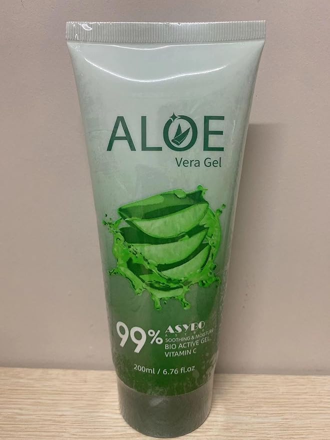 200x2 ML Aloe Vera Gel – 99% Organic Pure Aloe Vera Hydrating Face & Body Moisturizer, Natural Aloe Cream for Dry Skin, Sunburn, Acne, Soothing & Moisturizing-VivaGrace Women