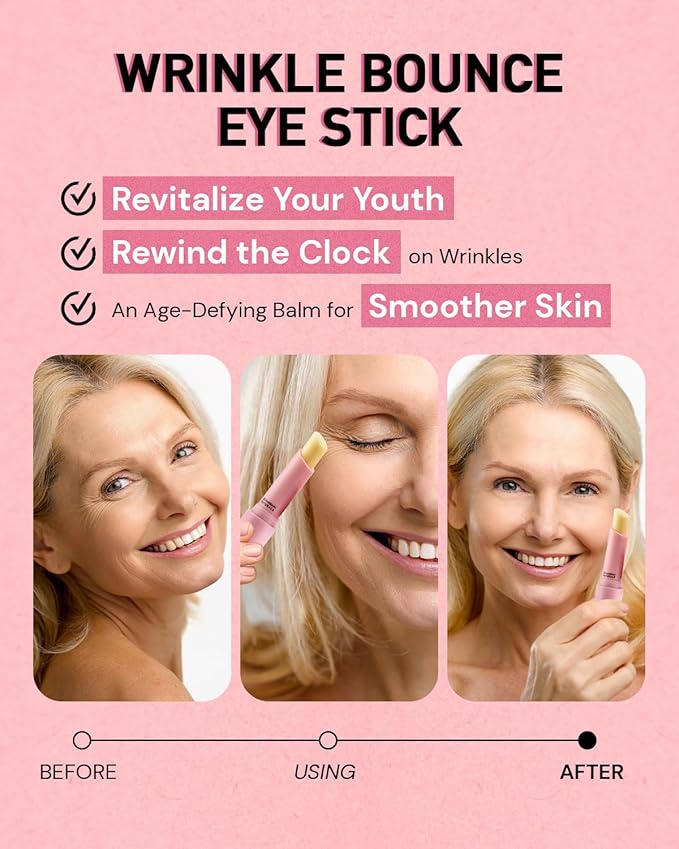 Under Eye Stick For Puffiness: Retinol Under Eye Treatment Reducing Eye Bags and Dark Circles - Eye Balm for Fine Lines, Wrinkles and Puffiness, Eye Cream for Late Nights,-VivaGrace Women