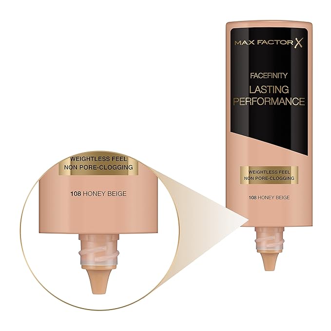 Lasting Performance Make Up by Max Factor Honey Beige 108 35ml-VivaGrace Women