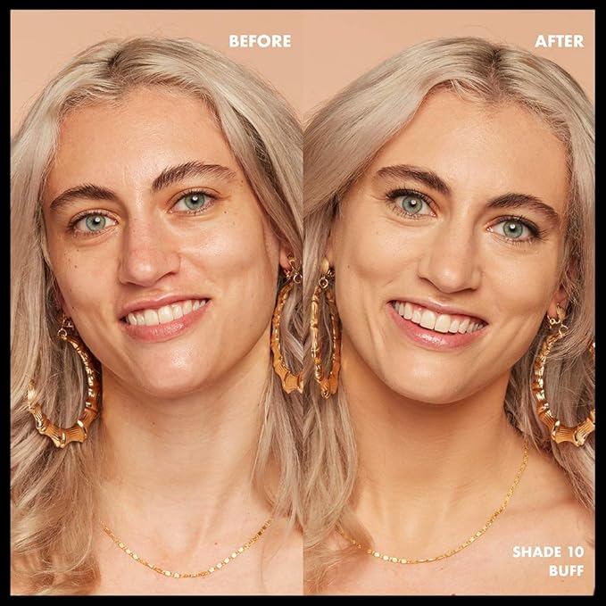 NYX PROFESSIONAL MAKEUP Total Control Pro Drop Foundation, Skin-True Buildable Coverage - Buff (Pack of 2)-VivaGrace Women