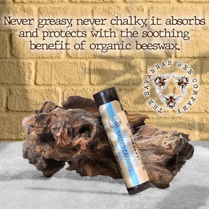 Savannah Bee Company Lip Balm - Lip Moisturizer for Chapped Lips - Hydrating Lip Balm with Pure Honey-VivaGrace Women