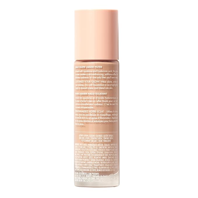 e.l.f. Halo Glow Liquid Filter, Complexion Booster For A Glowing, Soft-Focus Look, Infused With Hyaluronic Acid, Vegan & Cruelty-Free, 4 Medium-VivaGrace Women