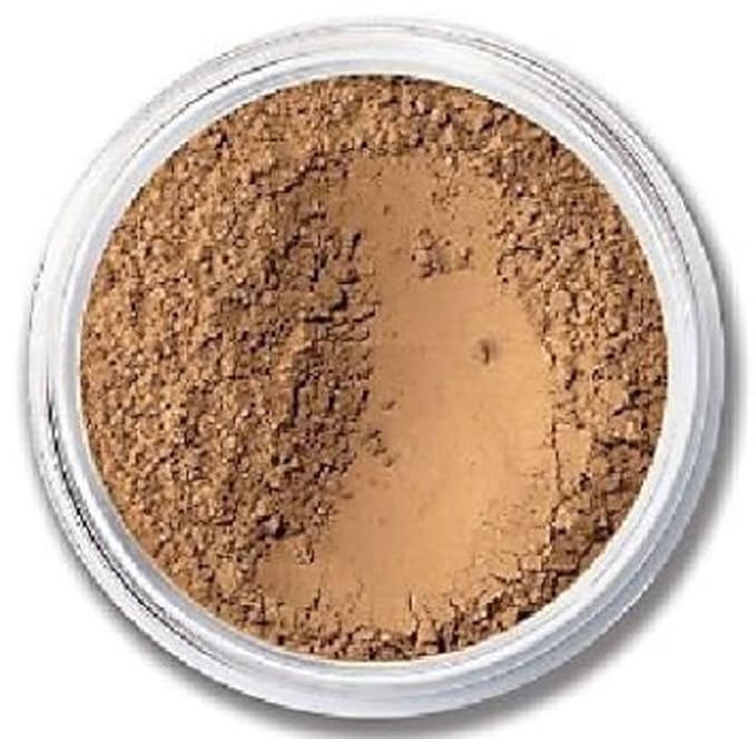 ASC Mineral Foundation Loose Powder 8g Sifter Jar- Choose Color,free of Harmful Ingredients (Compare to Bare Minerals (Golden Tan Matte 8 Grams)-VivaGrace Women