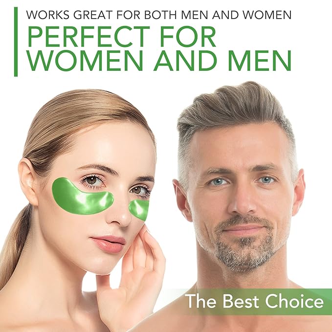 Aloe Veoe Eye Patches,Hydrogel Under Eye Masks for Dark Circles,Anti Wrinkle Treatment,Under Eye Gel Pads,Eye Mask for Puffy Eyes, Skincare,Hydrating | 60 Pieces/30 Pairs-VivaGrace Women