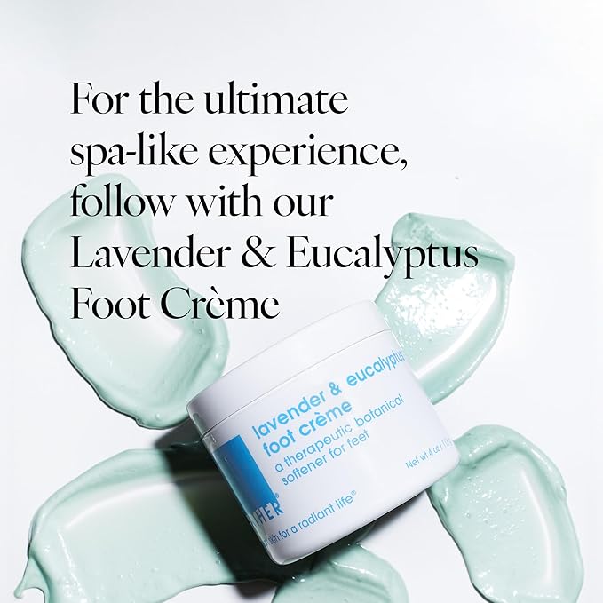 LATHER Foot Scrub with Pumice Stone - Gentle Exfoliating Foaming Foot Scrub for Skin - Cracked Heel Repair for Smooth, Soft Feet - Pedicure Foot Spa | 4 Oz-VivaGrace Women