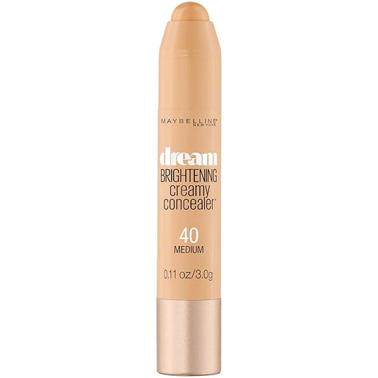 Maybelline Dream Brightening Creamy Concealer, Medium, 0.11 oz.-VivaGrace Women